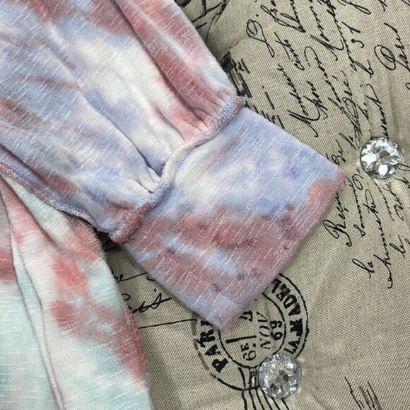 Urban Outfitters Tie-Dye Knit Drawstring Sweater - Picture 9 of 11